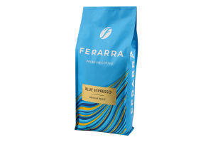 Кава Blu Espresso в зернах смажена 1кг м/у Ferarra