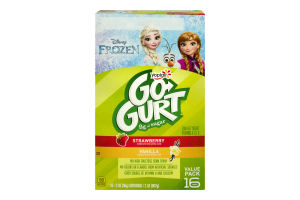 Yoplait Go-Gurt Lowfat Yogurt Variety Pack - 16 CT