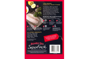 Bumble Bee SuperFresh Tilapia with Lemon Pepper & Herbs - 2 CT