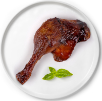 Качина ніжка запечена з тамариндом