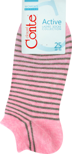 Носки жен Conte Elegant Active17С61 св.роз р25 121