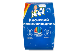 Пятновыводитель для цветных тканей кислородный Ms Helen 900г