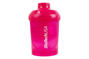 Шейкер 450мл Magic Magenta Wave+ Nano shaker BiotechUSA 1шт