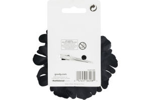 Goody Fashionow Salon Clip Flower Black