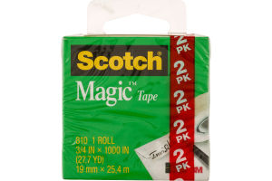 Scotch Magic Tape Roll - 2 CT
