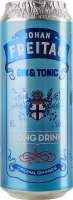 Напій слабоалкогольний 0.5л 5% сильногазований Gin&Tonic Johan Freitag з/б