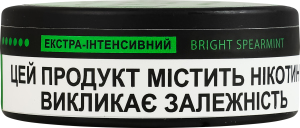 Подушечки никотиносодержащие бестабачные с подсластителями Velo Экстра-интенсивный Bright spearmint 20х0.7г