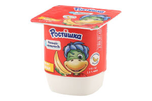 Йогурт 2% Банан Ростишка ст 115г