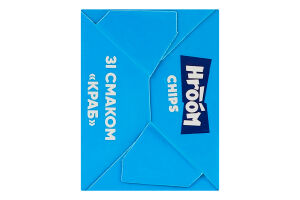 Чипсы картофельные пластинки Краб Hroom к/у 50г