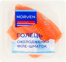 Голець філе-шматок Norven охол кг