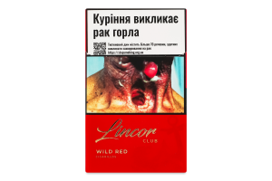 Сигарили з фільтром Lincor Wild Red 20шт