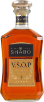 Бренди 0.5л 40% 5 звезд V.S.O.P Shabo бут