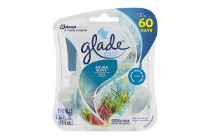 Glade PlugIns Scented Oil Refills Aruba Wave - 2 CT