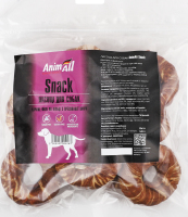Лакомства для собак Утиное филе на кольце из прессованной кожи Snack AnimAll м/у 500г