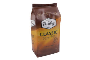 Кофе натуральный в зернах Classic Paulig м/у 1кг