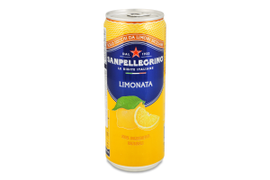 Напій соковий Sanpellegrino Limonata газований з/б