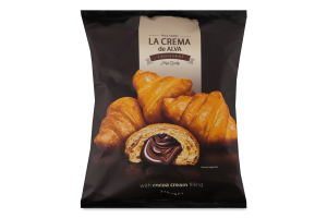 Круасан з начинкою крем-какао La Crema de Alva м/у 210г