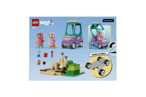 Конструктор для дітей від 4років №11216 Grannies with Bingo and Bluey Bluey Lego 80ел