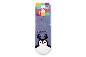Шкарпетки дит Premier socks Пінгвін махрові р18-20