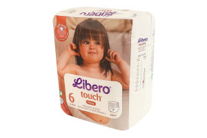 Трусики-подгузники для детей 13-20кг 6 Touch Libero 24шт