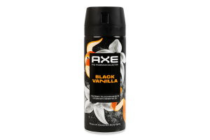Дезодорант аэрозоль 72 часа Black vanilla Fine fragrance collection Axe 150мл