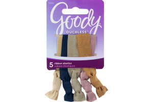 Goody Ouchless Ribbon Elastics - 5 CT