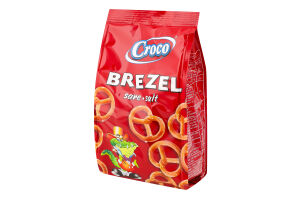 Соломка фігурна солена Brezel Croco м/у 80г