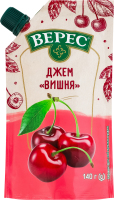 Джем нестерилизованный Вишня Верес д/п 140г