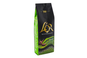 Кава натуральна смажена в зернах Brazil Espresso L'OR м/у 500г