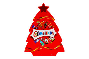 Набор конфет и печенья Новогодняя елка Celebrations к/у 215г