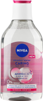 Вода мицеллярная нежная для сухой кожи лица, глаз и губ Nivea 400мл