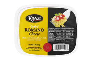 Rienzi Grated Cheese Romano