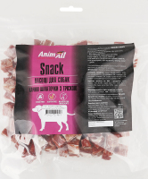 Лакомство для собак Утиные кусочки с треской Snack AnimAll м/у 500г