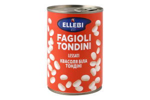 Фасоль белая Тондини Ellebi ж/б 400г