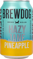 Пиво BrewDog Hazy Jane Pineapple світле з/б