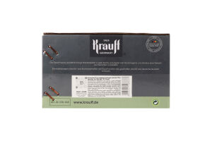 Кастрюля со стеклянной крышкой 0.7л d12см №26-338-065 Luxurios Krauff 1шт