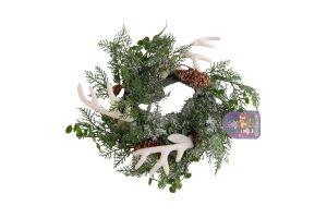 Прикраса декоративна Вінок новорічний 30см 951766