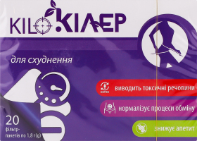 Фіточай Ключі здоров'я KiloКілер для схуднення