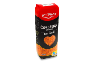 Чечевица красная Аттуаль м/у 500г