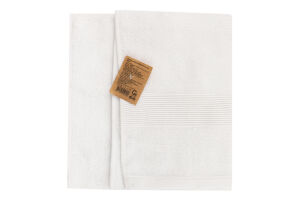Рушник білий махровий 50*90см 400г/м2 GM Textile