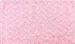 Рушник рожевий махровий велюр жакард 40*70см 550г/м2 ГМ Текстайл