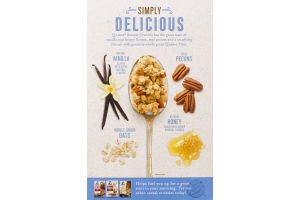 Quaker Simply Granola Oats & Honey with Vanilla & Pecan