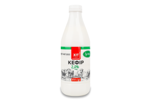 Кефір 2.5% густий Хіт продукт п/пл 870г