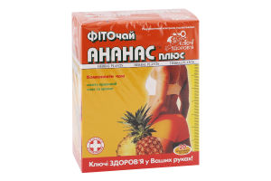 Фиточай для похудения №1 Ананас плюс Ключи Здоровья к/у 20х1.5г