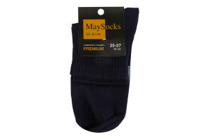 Шкарпетки чоловічі MaySocks Premium №Ч-121102-25 25-27 в асорт