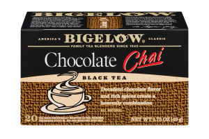 Bigelow Black Tea Chocolate Chai - 20 CT