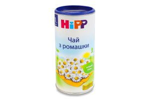 Чай для детей от 1нед сухой быстрорастворимый из ромашки Hipp тубус 200г