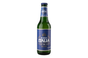 Пиво Birra Italia 0,33л Лагер 4,9% світле И015 (Австрія)