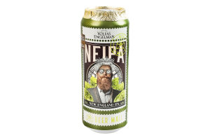 Пиво 0.5л 5% світле фільтроване пастеризоване крафтове Neipa Volfas Engelman з/б