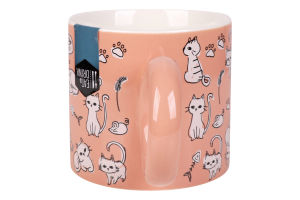 Чашка Eat&Drink рожева 330мл 985172